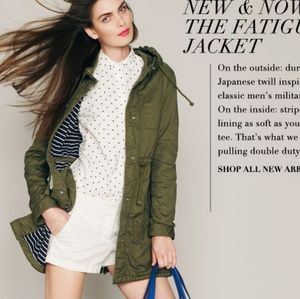 Utility Fatigue Jacket J Crew Size XS